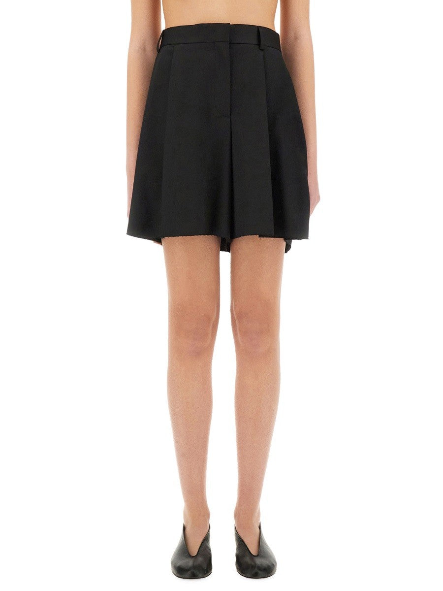 Moschino Short en Laine Asymétrique