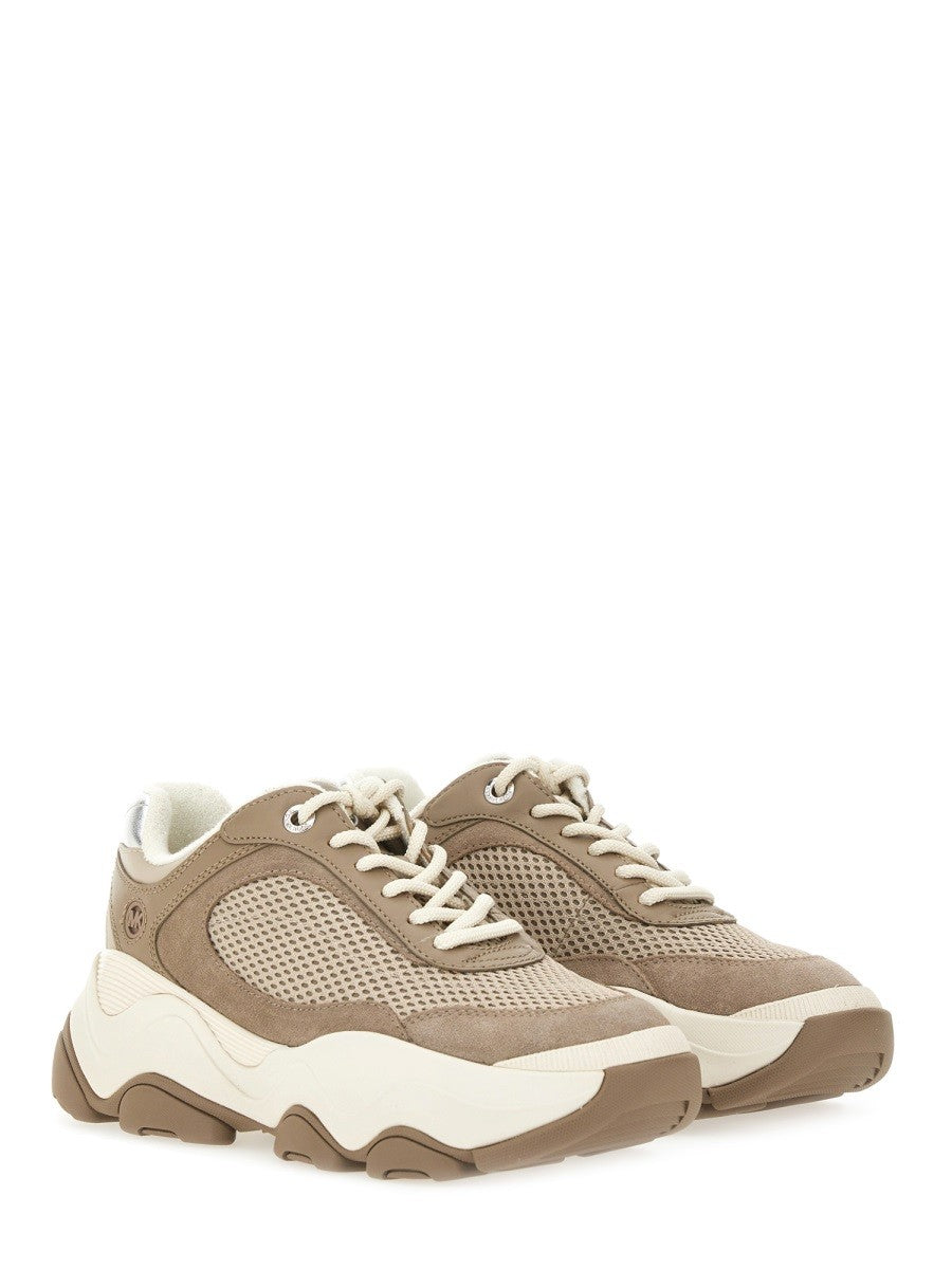 Michael By Michael Kors "ATLAS" LEATHER SNEAKER