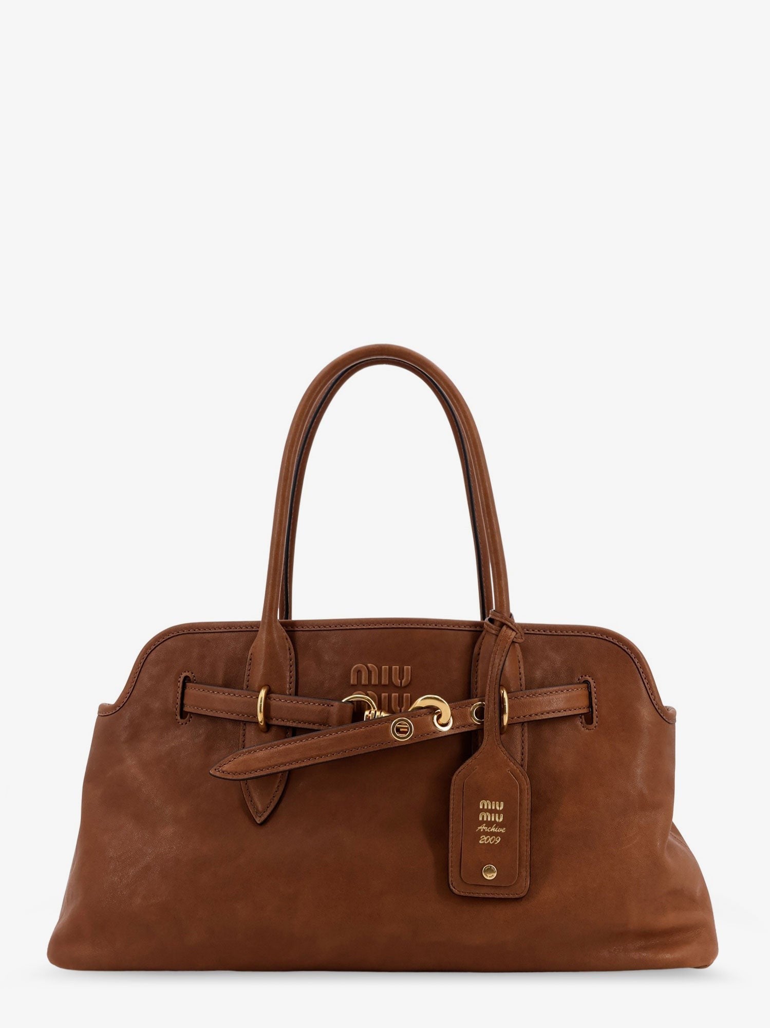Miu Miu Aventure leather shoulder bag