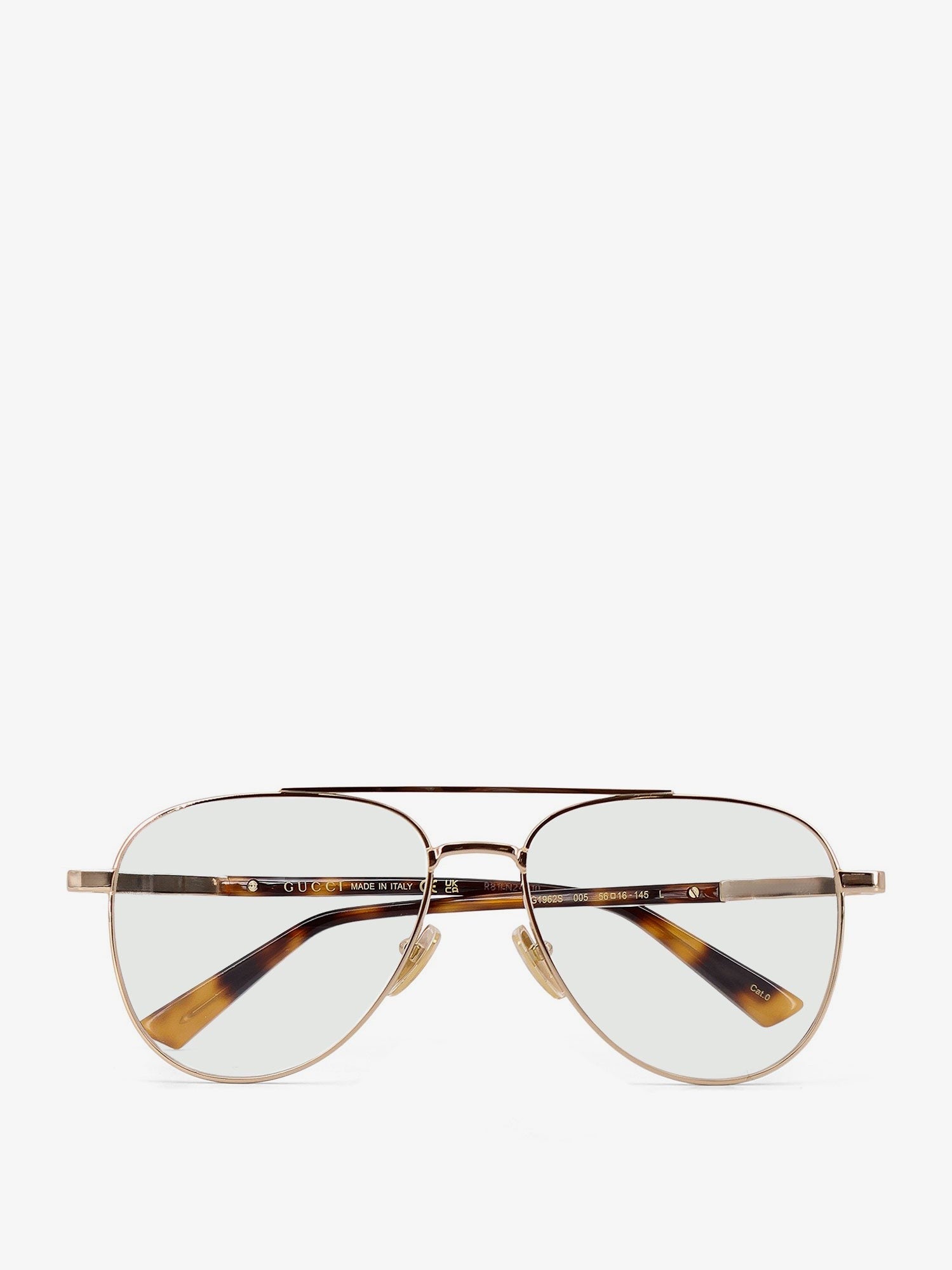 Gucci Aviator metal glasses