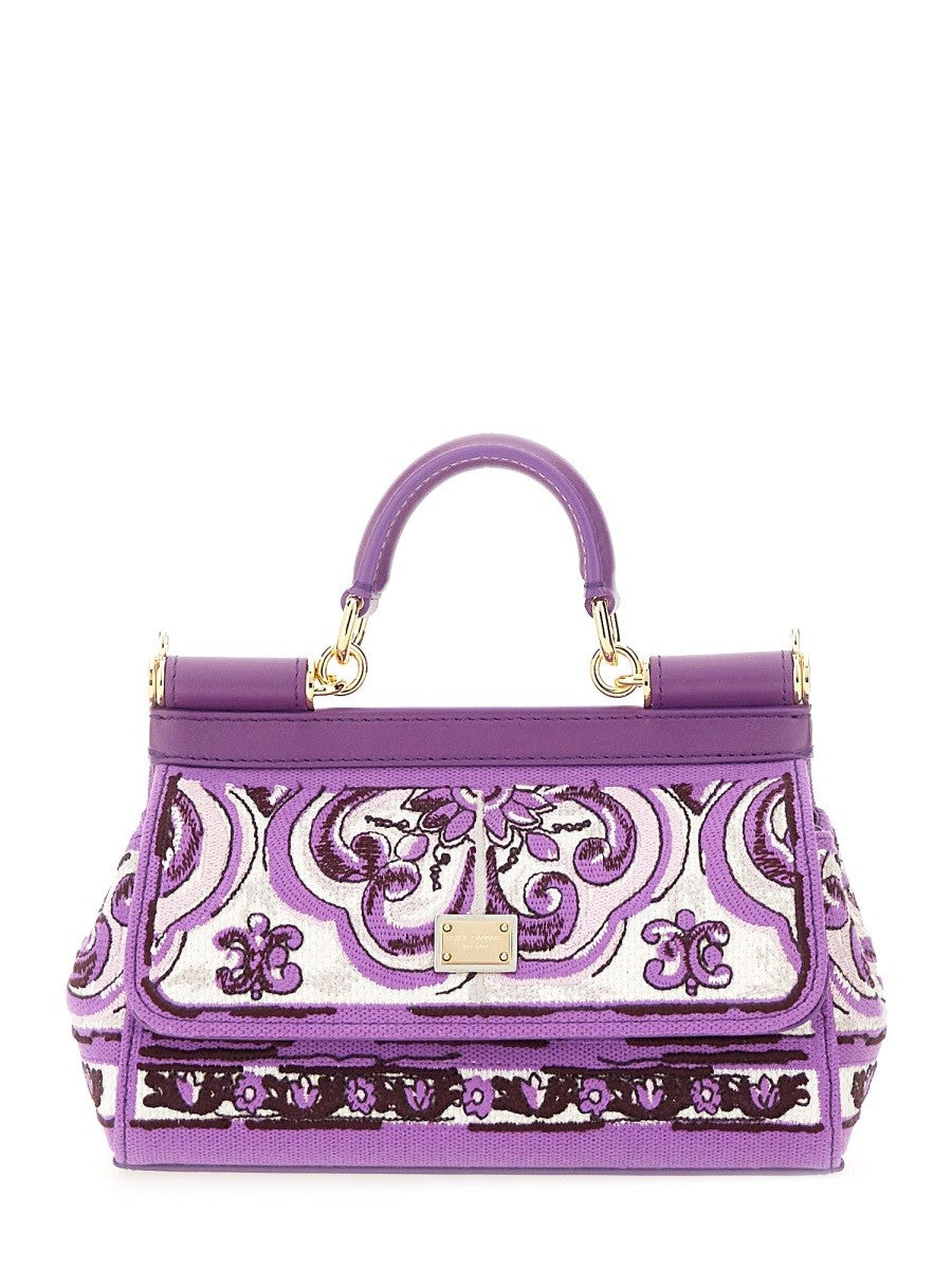Dolce & Gabbana TASCHE "SICILY" KLEIN