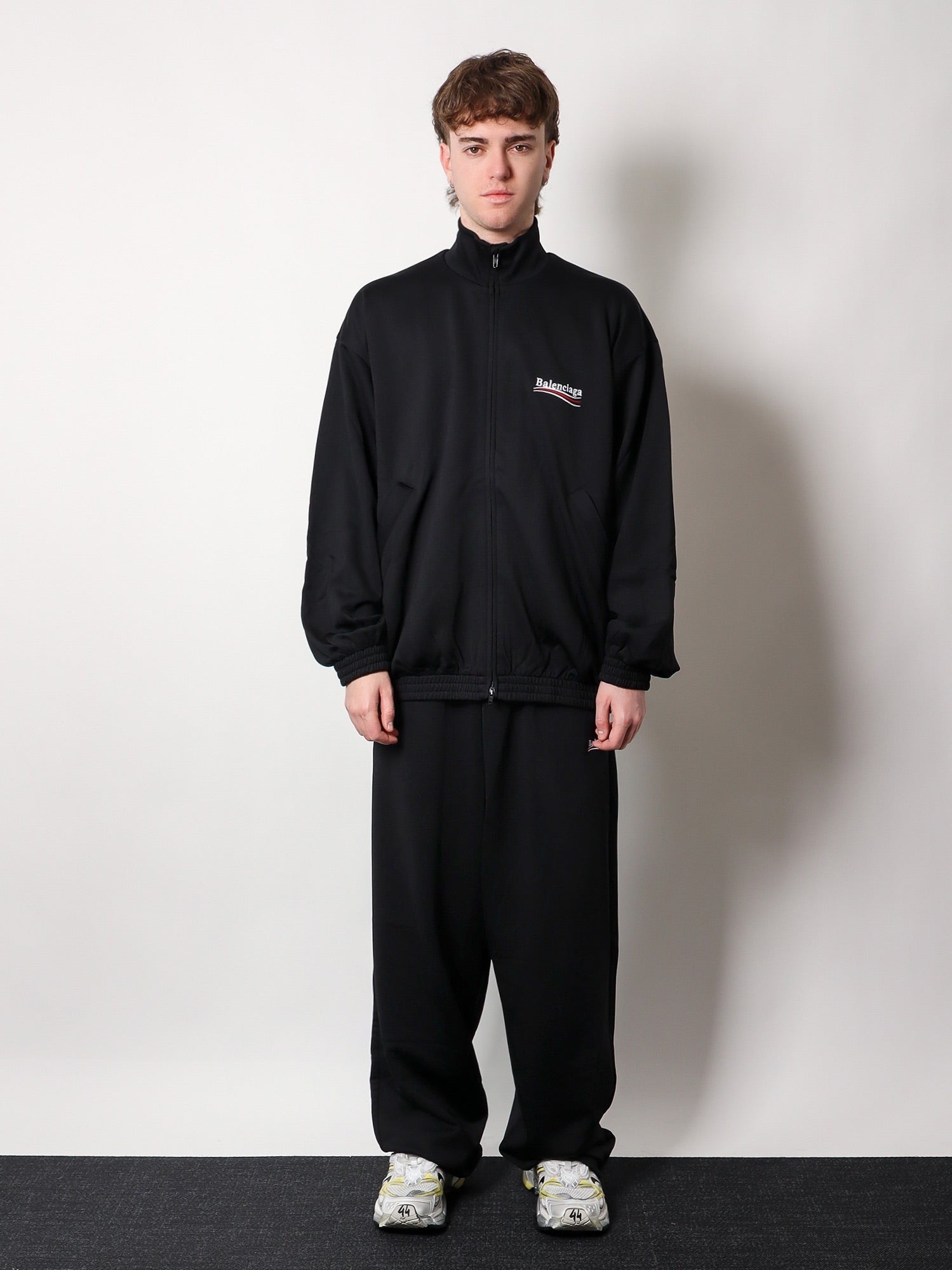 Balenciaga plačios bėgimo kelnės
