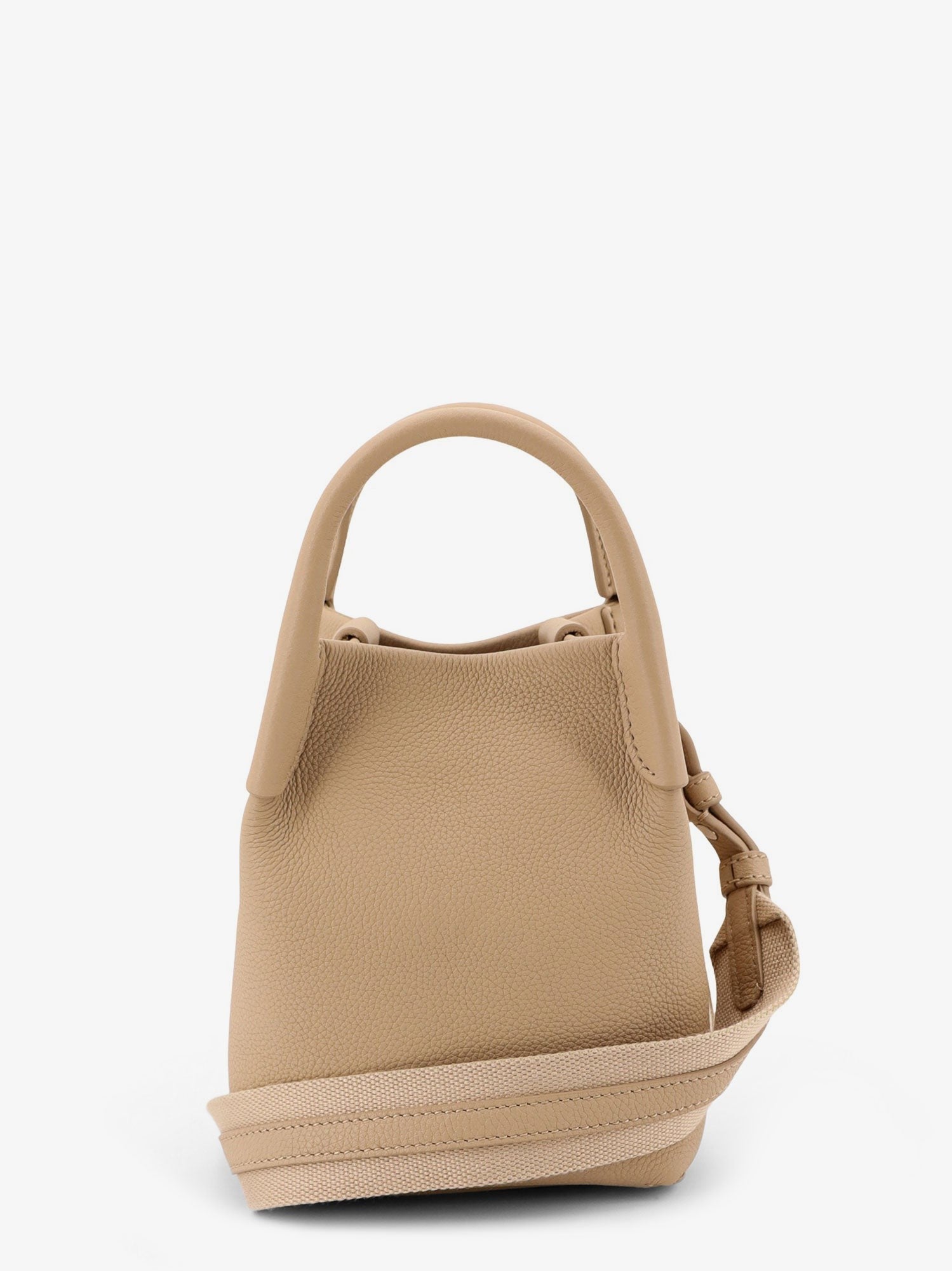 Loro Piana Bale Micro leather bucket bag