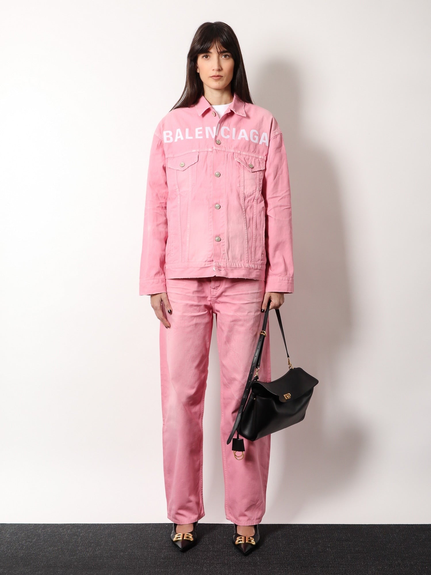 Balenciaga unisex løstsittende bukse