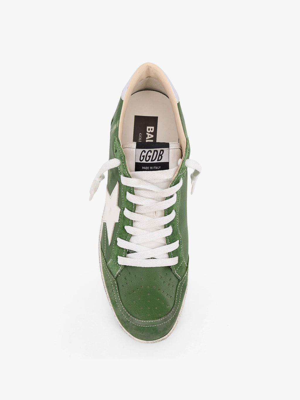 Golden Goose Deluxe Brand Ball-Star leather sneakers with embossed iconic detail