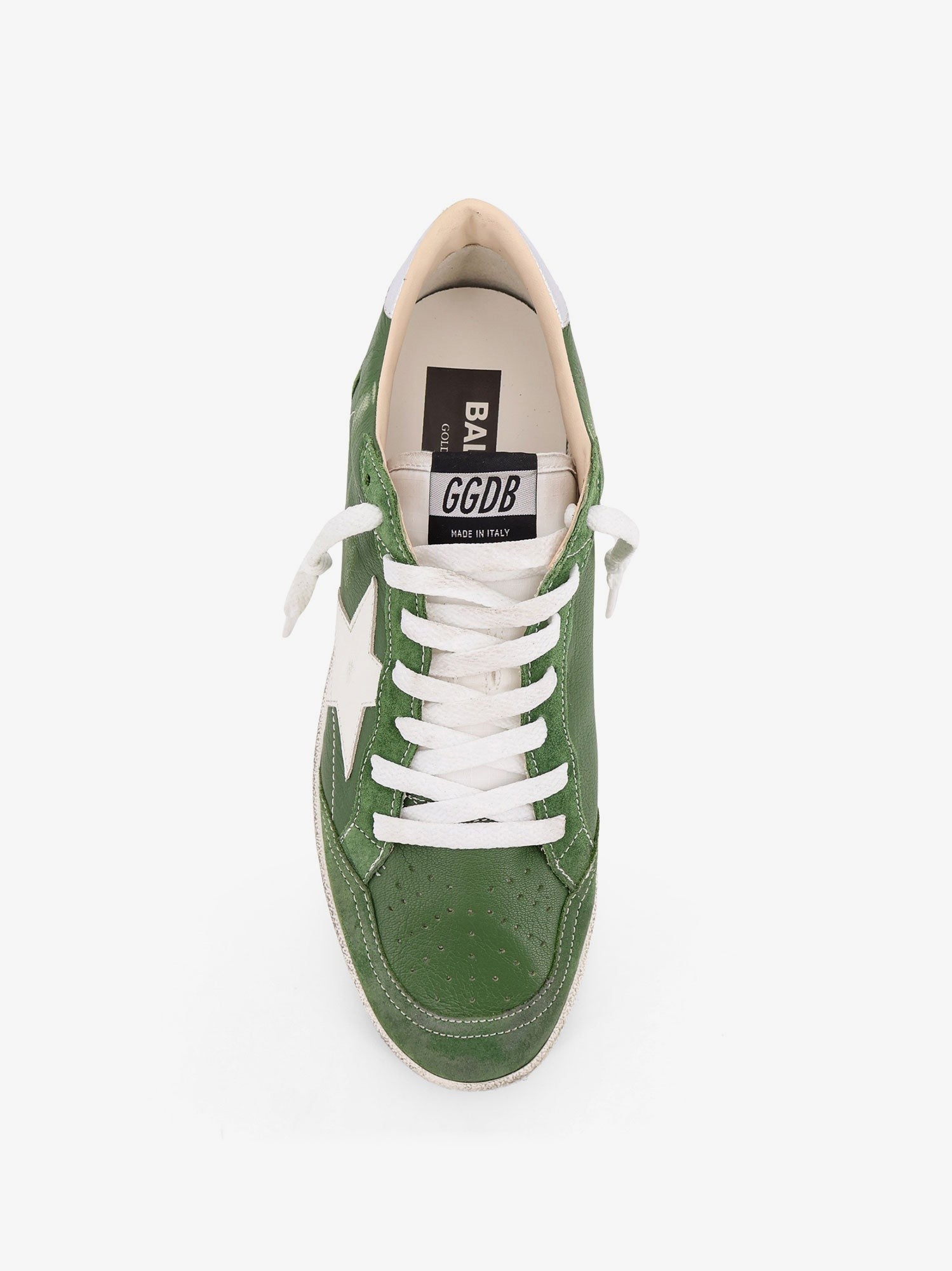 Golden Goose Deluxe Brand Ball-Star leather sneakers with embossed iconic detail