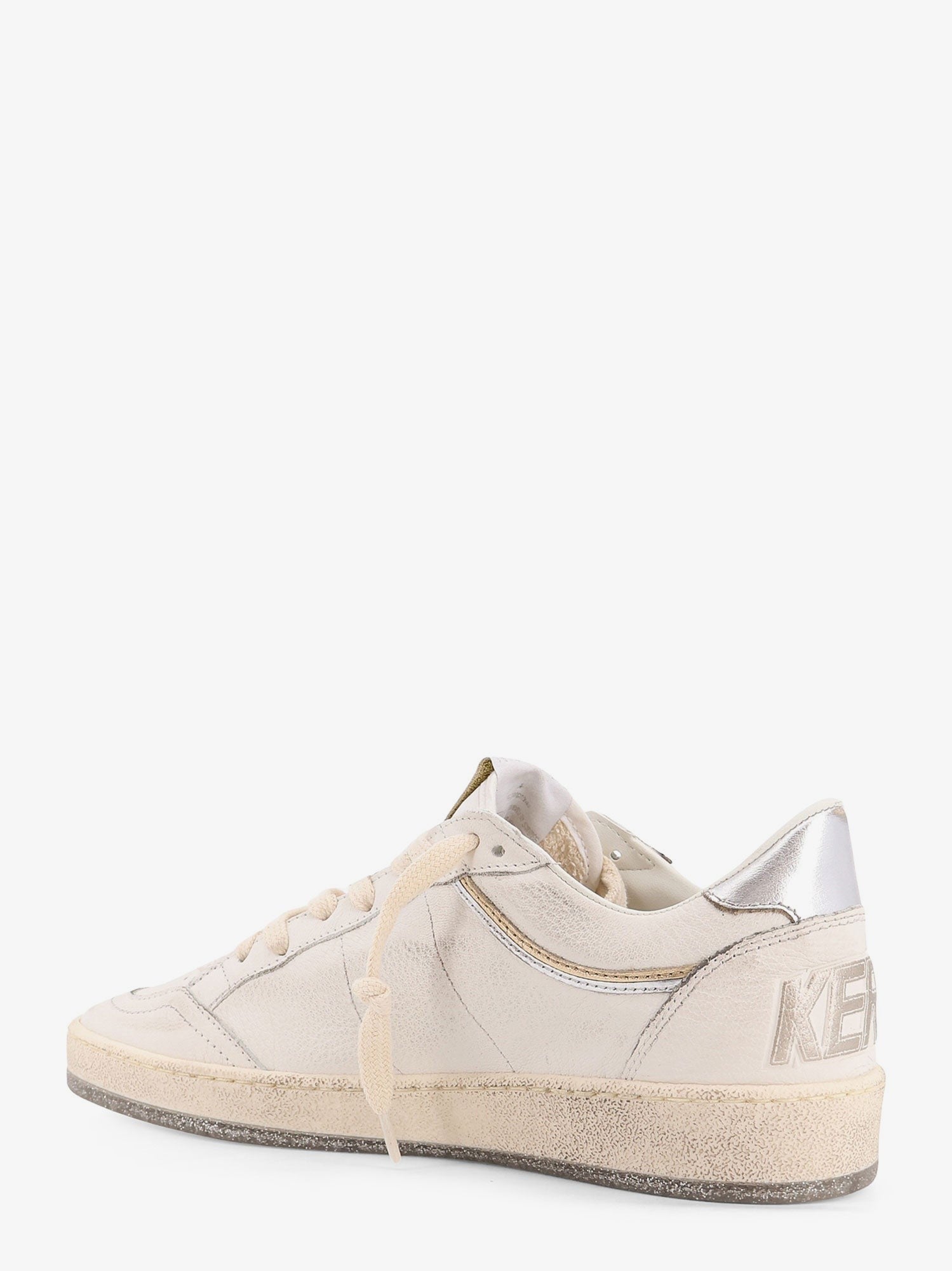 Golden Goose Deluxe Brand Ball Star with Padded Collar low-top leather snakers
