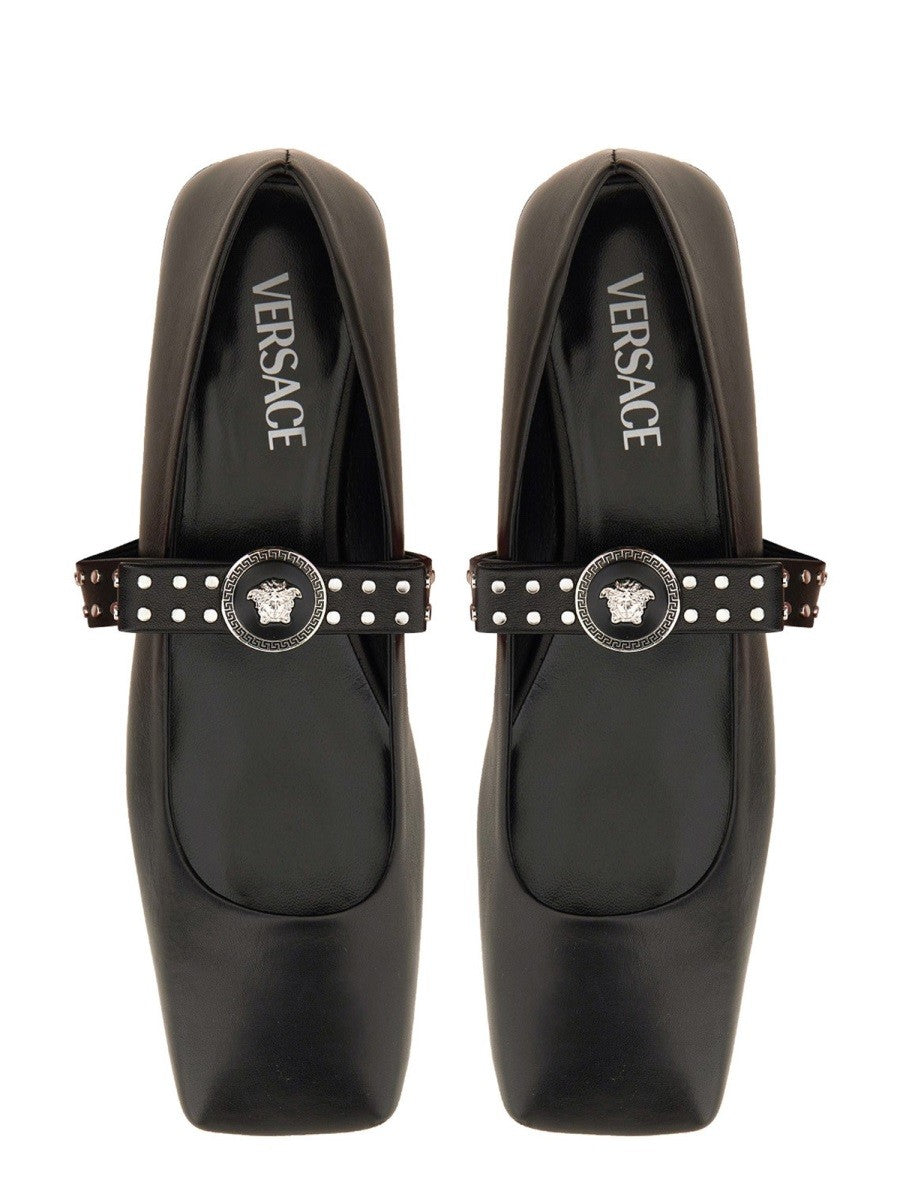 Versace BALERINA "GIANNI" RIBBON Z ĆWIEKAMI