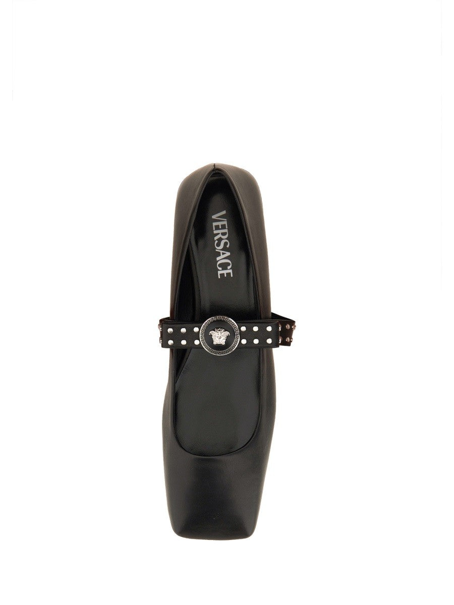Versace BALERINA "GIANNI" RIBBON Z ĆWIEKAMI