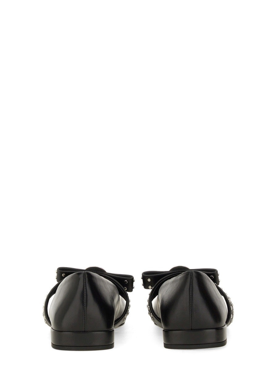 Versace BALERINA "GIANNI" RIBBON Z ĆWIEKAMI