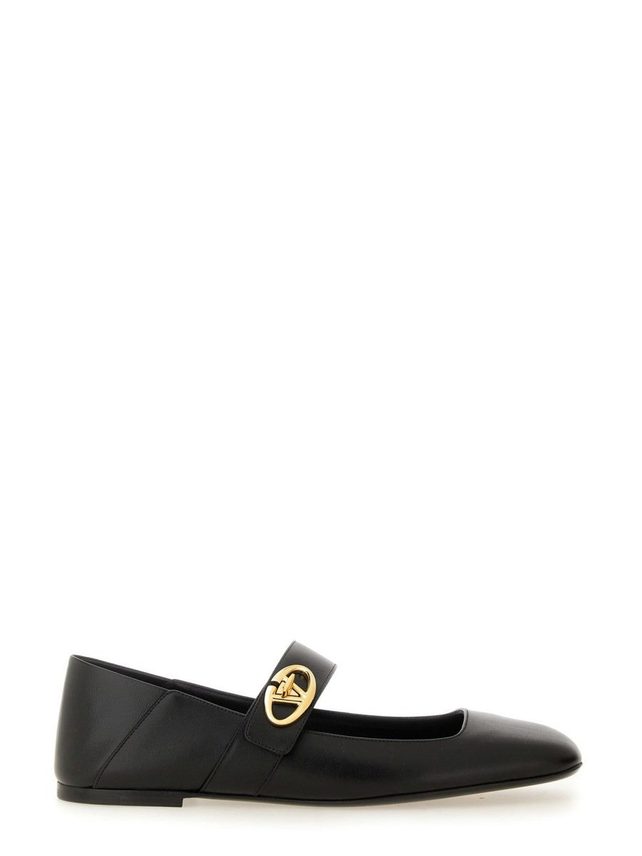 Valentino Garavani BALERINKI MARY-JANE VLOGO LOCKER