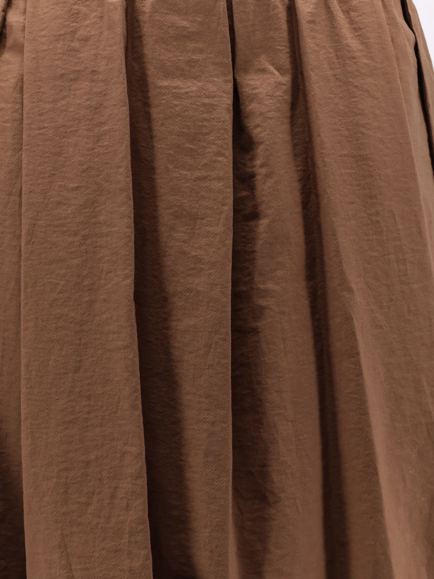 Brunello Cucinelli Φούστα σε γραμμή μπαλόνι από μείγμα βαμβακιού