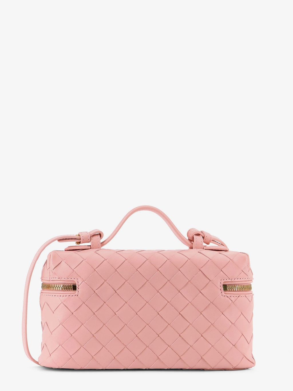 Bottega Veneta Bang Bang δερμάτινη κασετίνα μακιγιάζ με μοτίβο Intrecciato