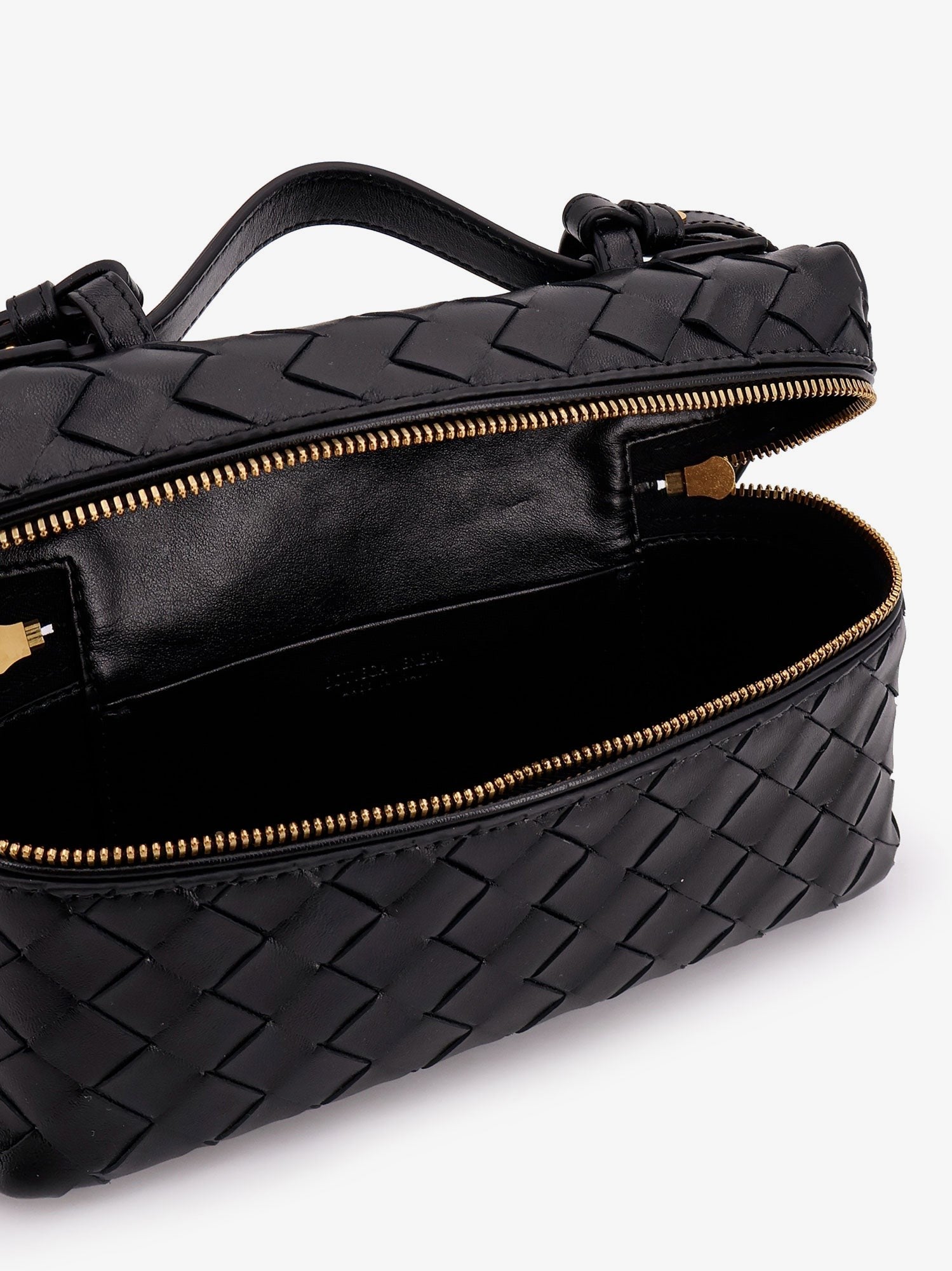 Bottega Veneta Bang Bang leather vanity case with Intrecciato motif