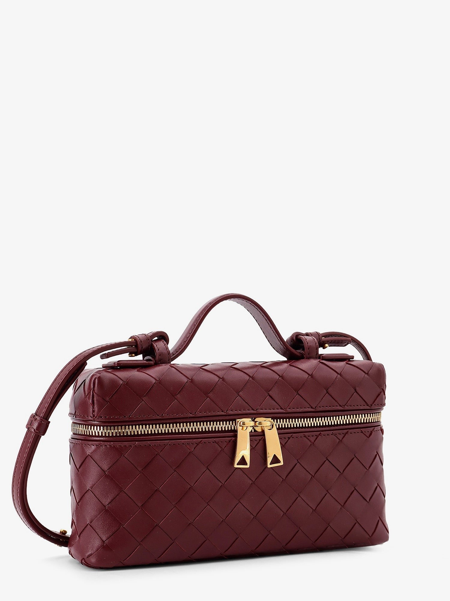 Bottega Veneta Bang Bang leather vanity case with Intrecciato motif