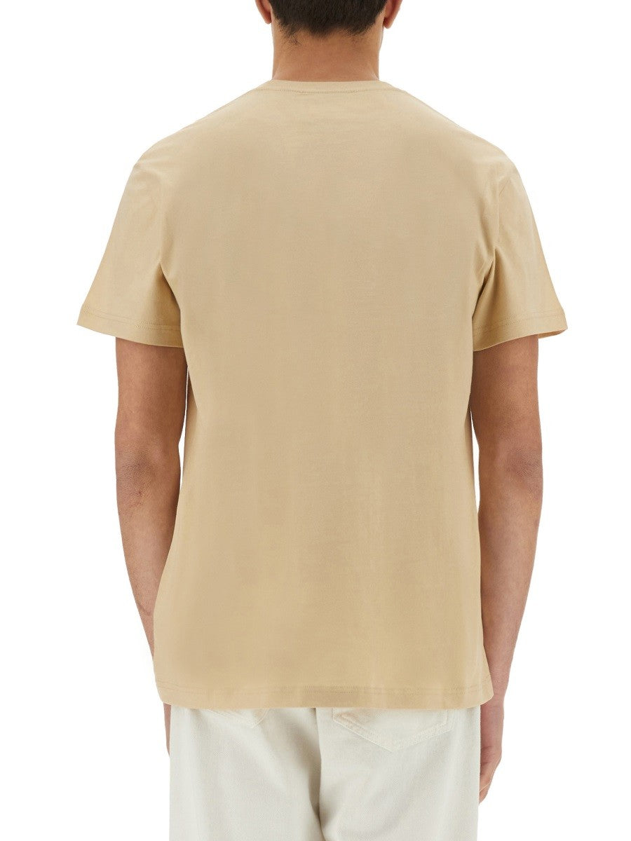 Versace Jeans Couture BAROCK-OUTLINE-LOGO-T-SHIRT