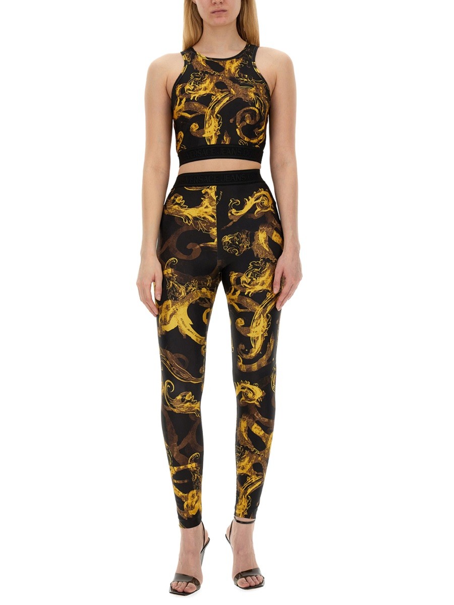 Versace Jeans Couture BAROQUE PRINT TOP