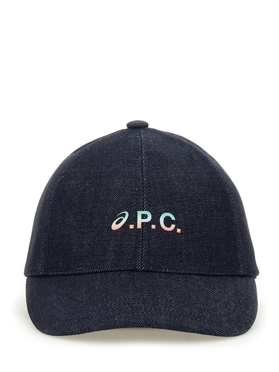 A.P.C. X Asics BASEBALL HAT WITH LOGO