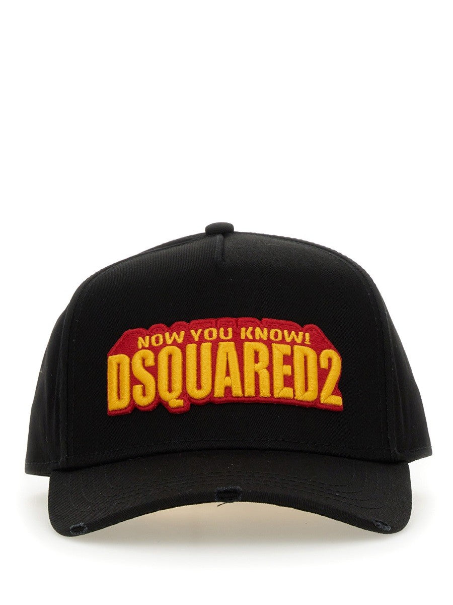 Dsquared2 BASEBALLKÄPS MED LOGOTYP