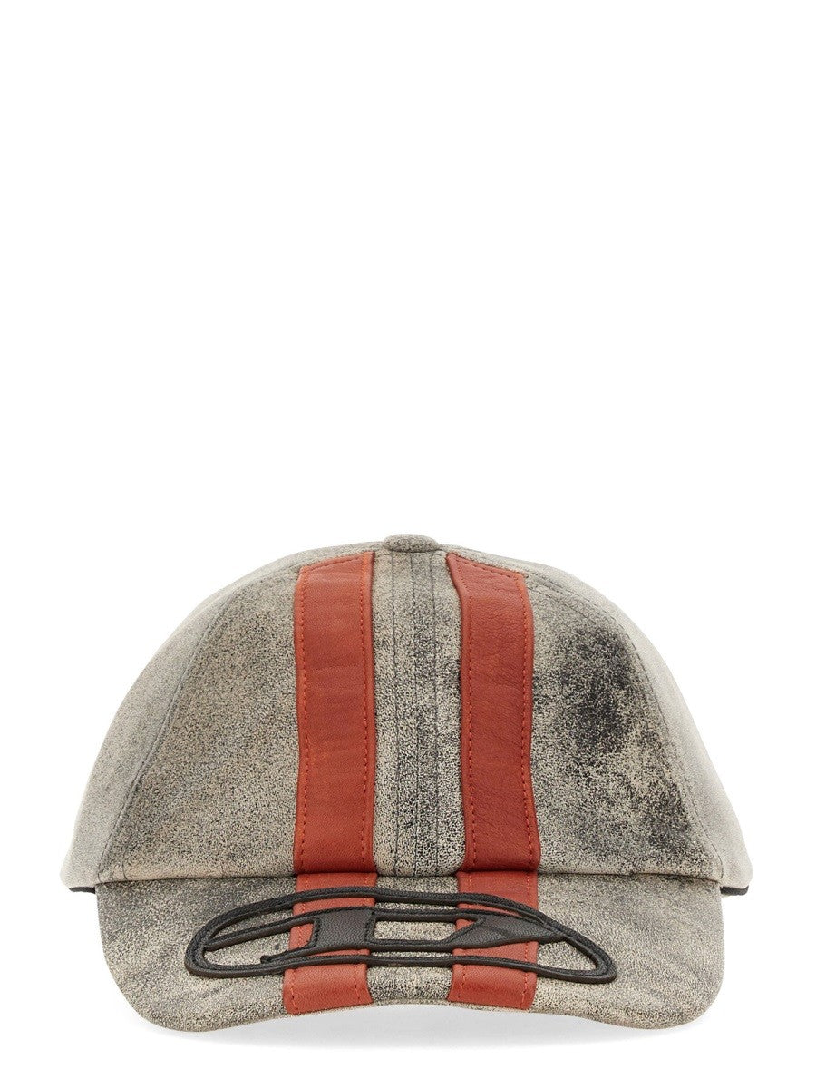 Diesel BASEBALLKAPPE MIT SPORTSTREIFEN