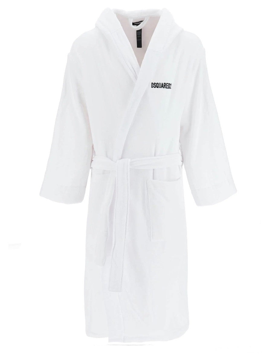 Dsquared2 BATHROBE WITH LOGO