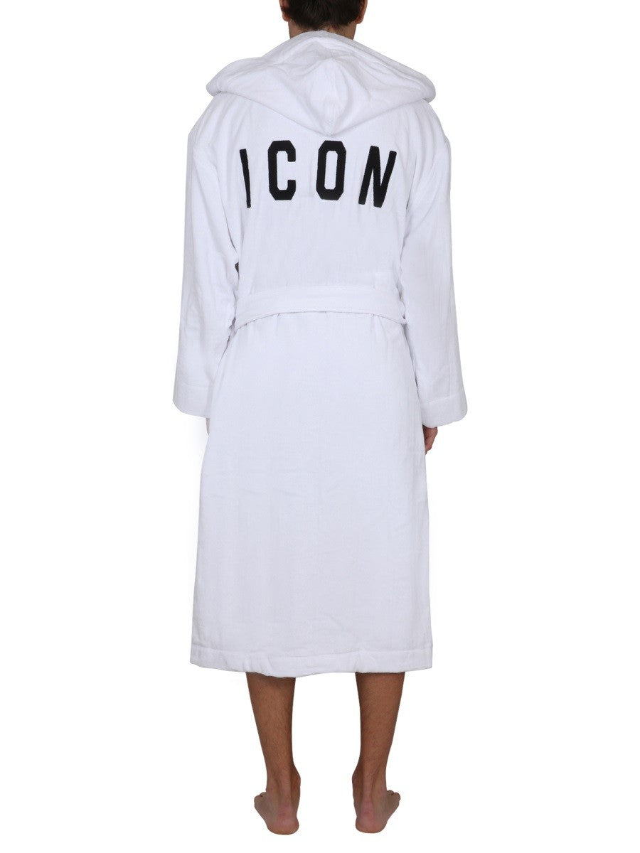 Dsquared2 BATHROBE WITH LOGO