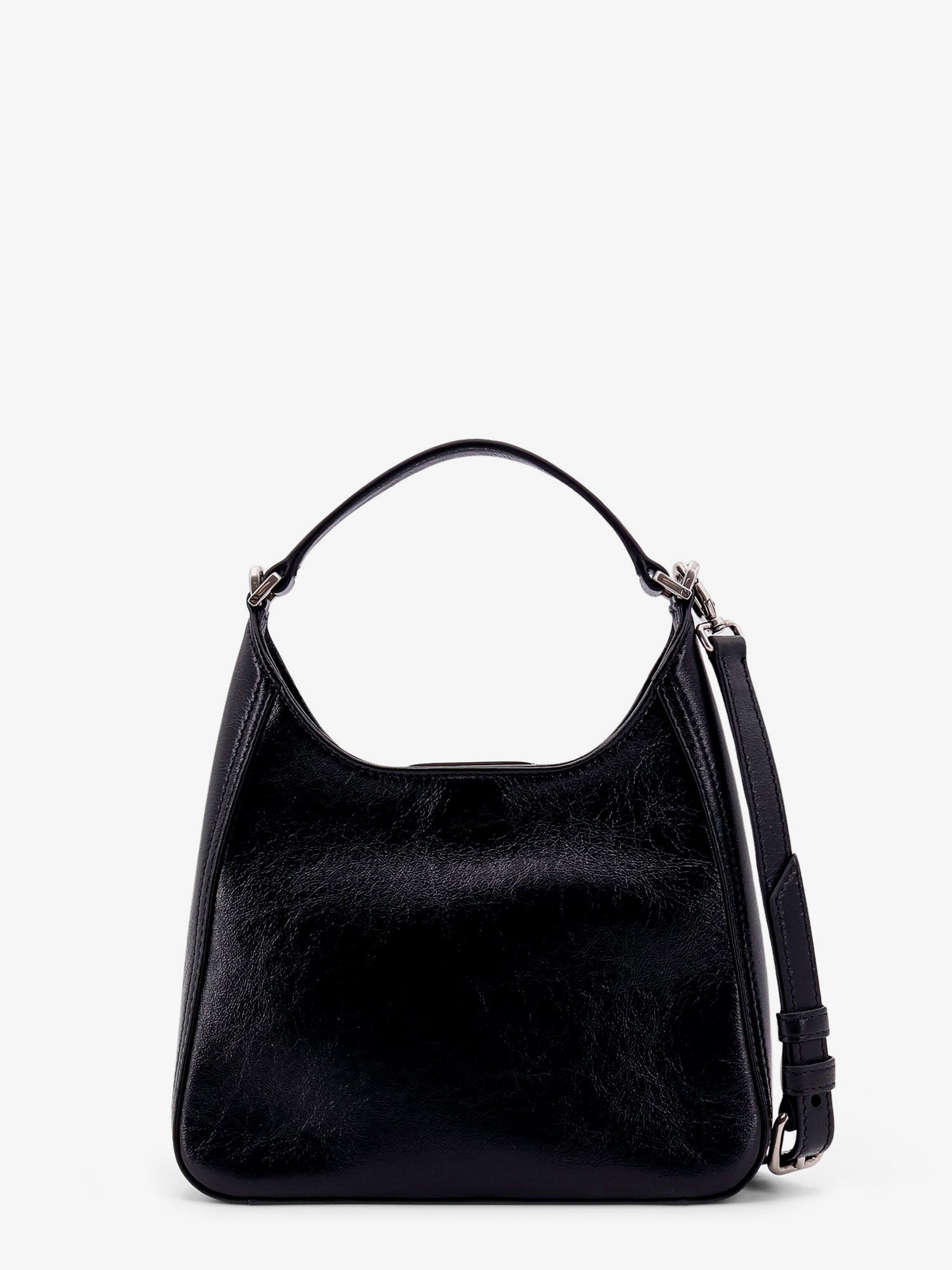 Balenciaga Bb minkšta hobo s odinė rankinė