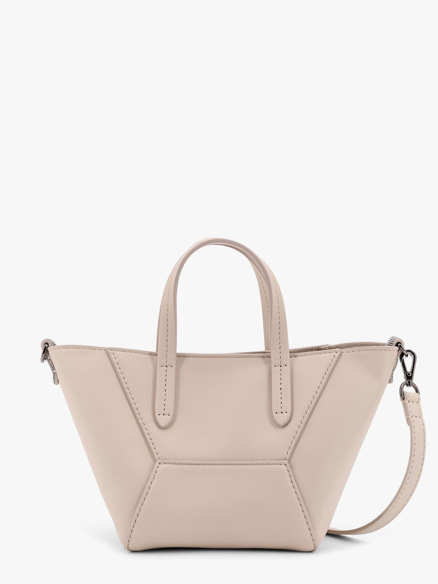 Brunello Cucinelli Bc Duo leather hanbag
