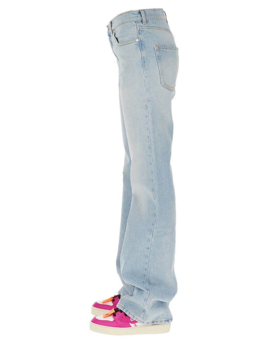 Off-White BEACH BABY BAGGY JEANS