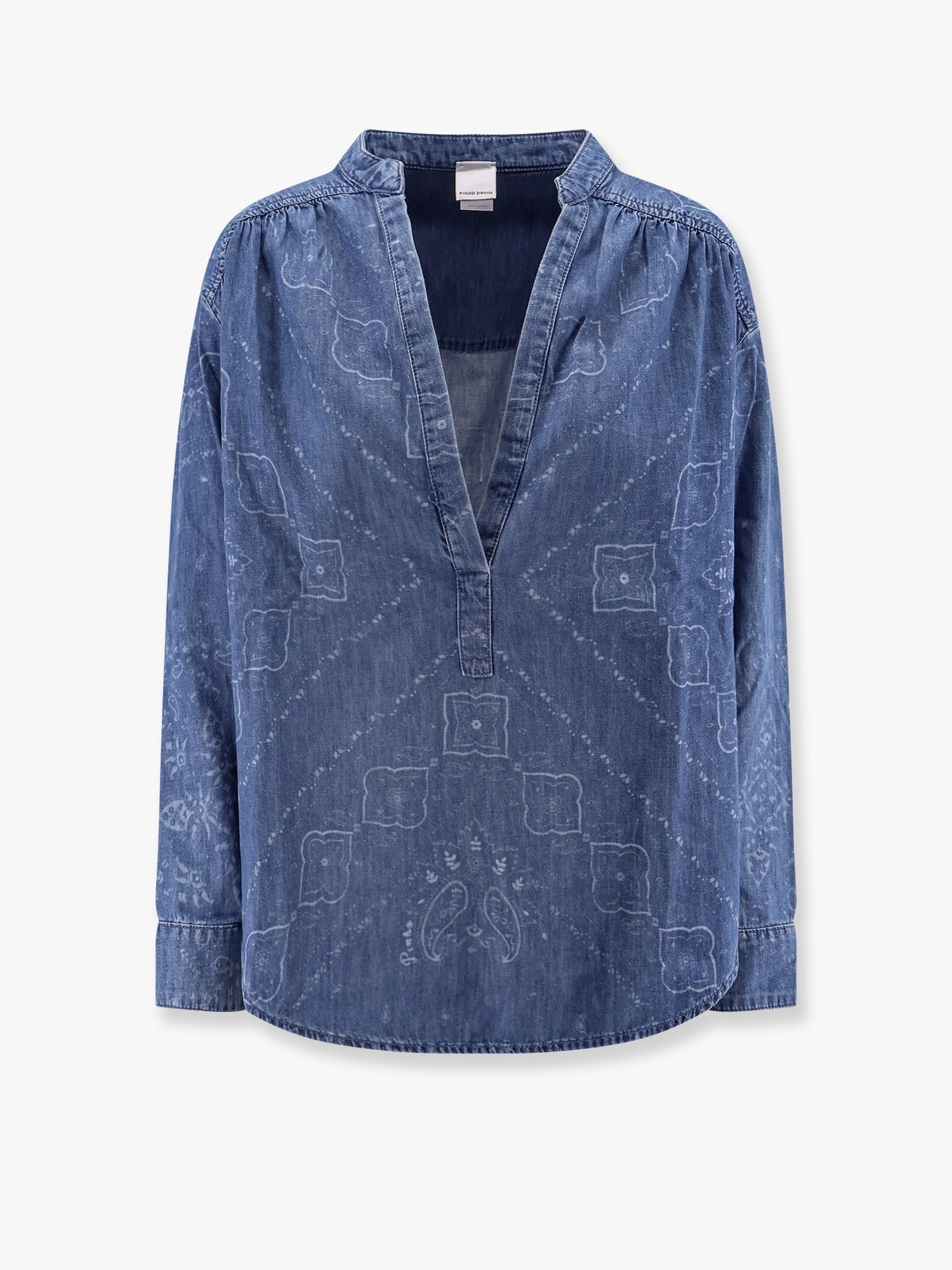 Pinko Bengasi light denim shirt