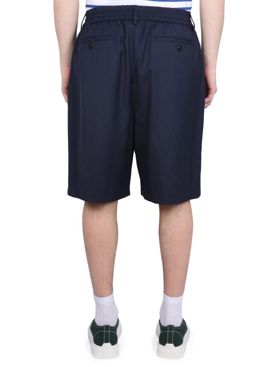 Ami Paris BERMUDASHORTS MED STRIKK