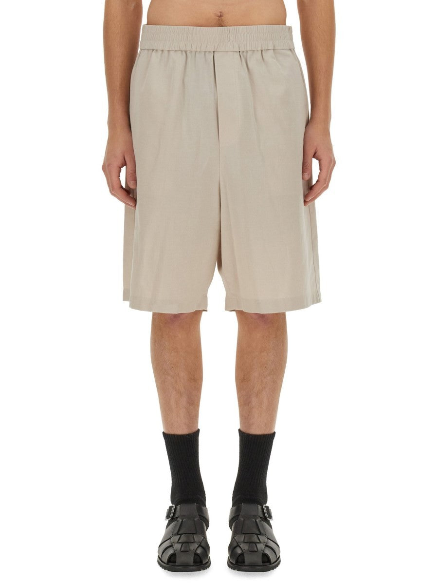 Ami Paris BERMUDASHORTS MED STRIKK