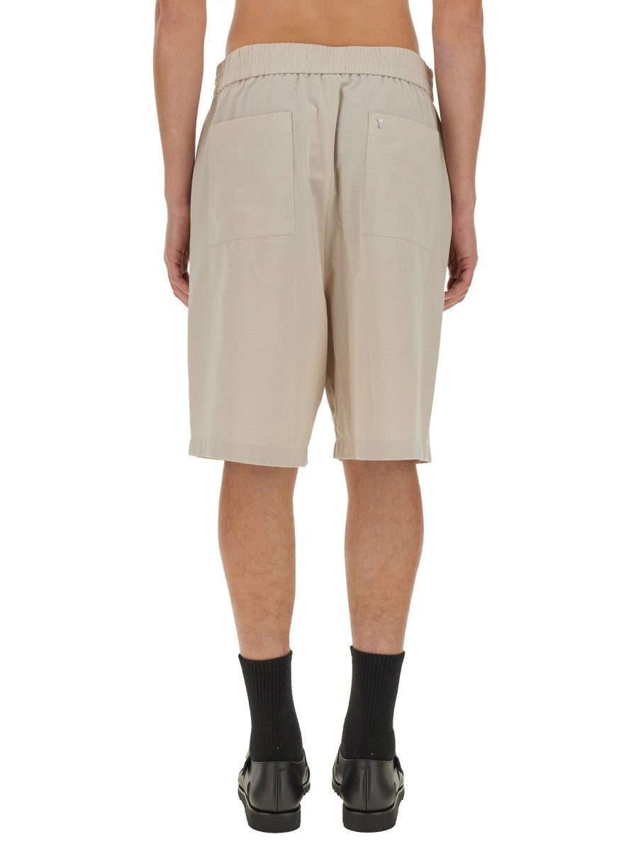 Ami Paris BERMUDASHORTS MED STRIKK