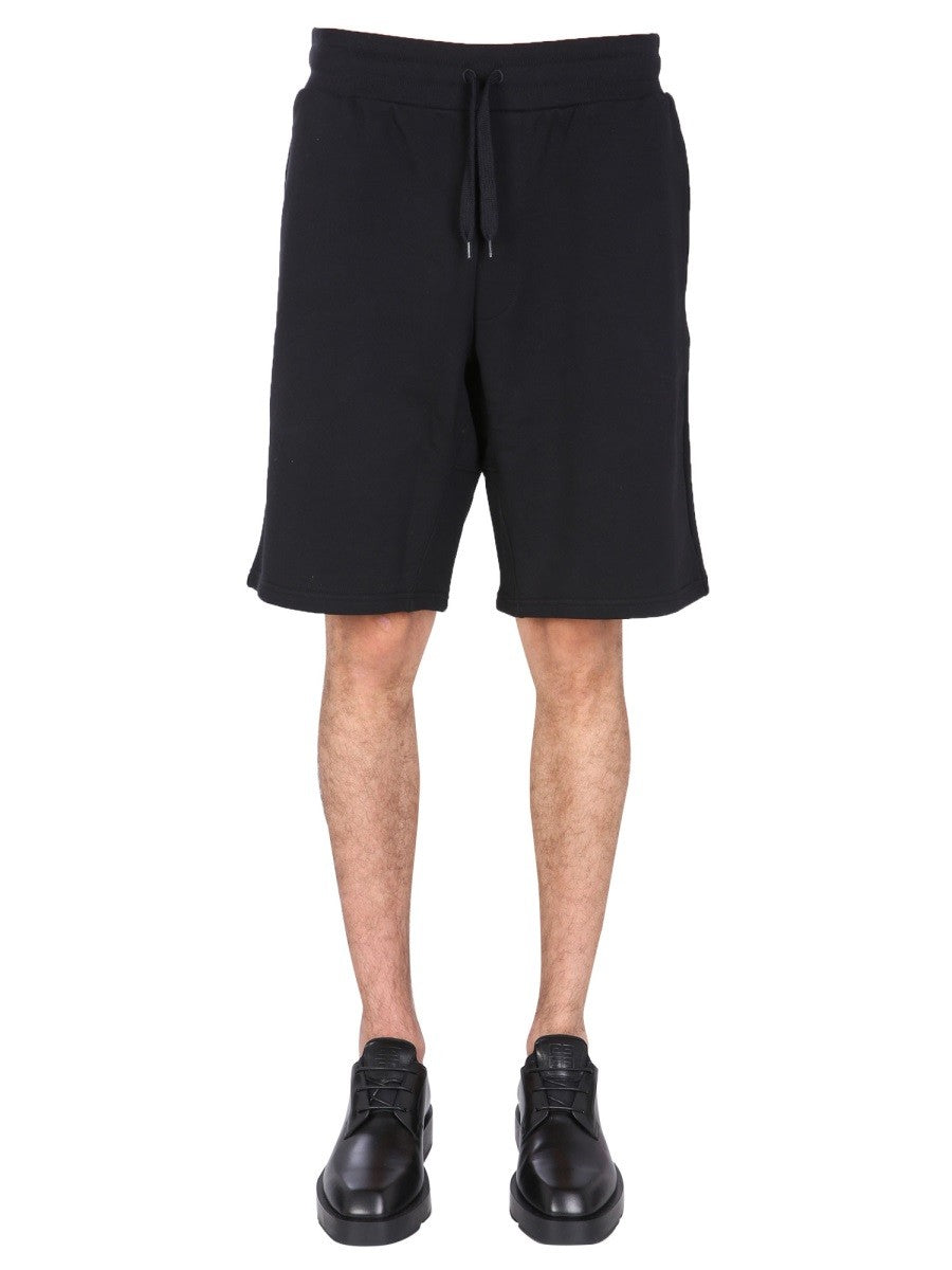 Moschino BERMUDY S VYŠÍVANÝM LOGEM