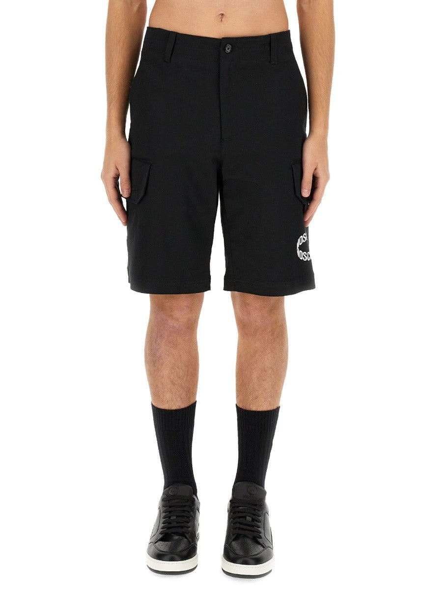 Moschino BERMUDA MIT LOGO