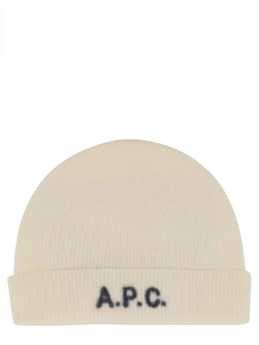 A.P.C. BERRETTO IN LANA CON LOGO