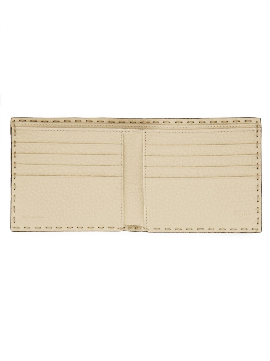 Fendi PORTEFEUILLE PLIANT "SADDLERY"