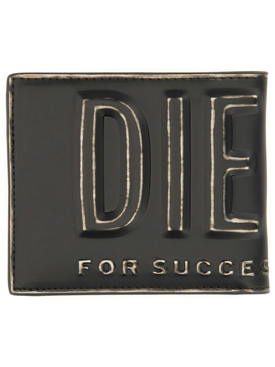 Diesel SKLÁDACÍ PENĚŽENKA S 3D LOGEM