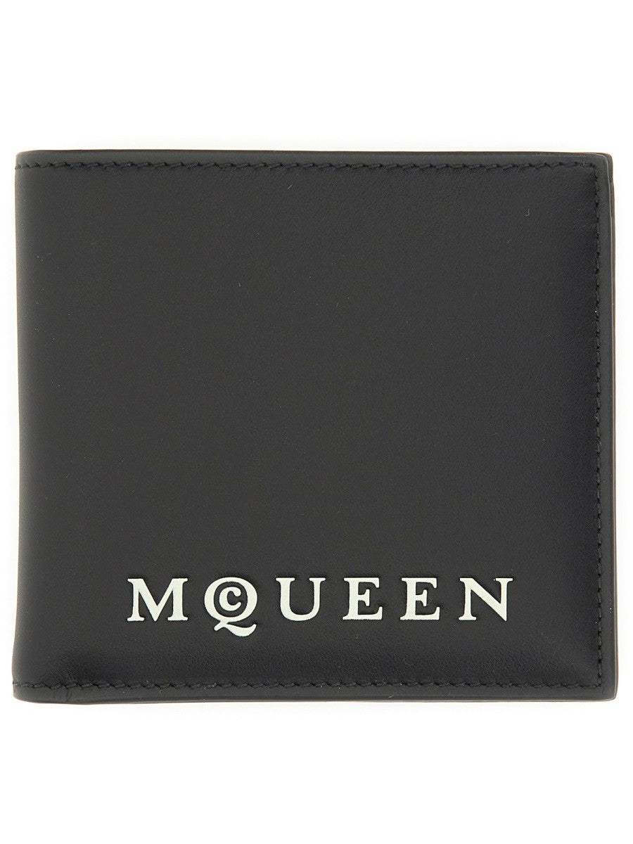 Alexander Mcqueen PREKLOPNI NOVČANIK S LOGOM