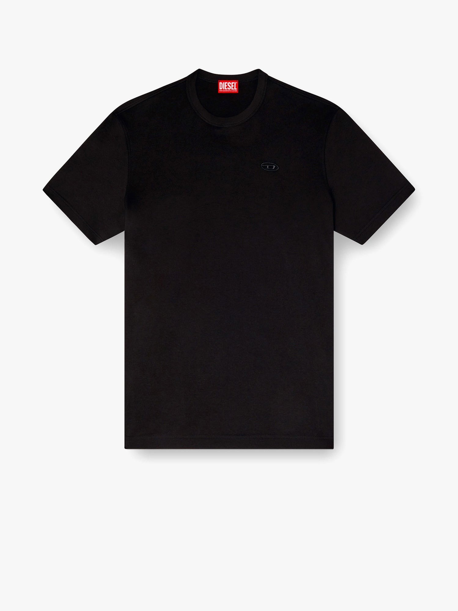 Diesel Tričko z biologické bavlny s předním logem oval-d