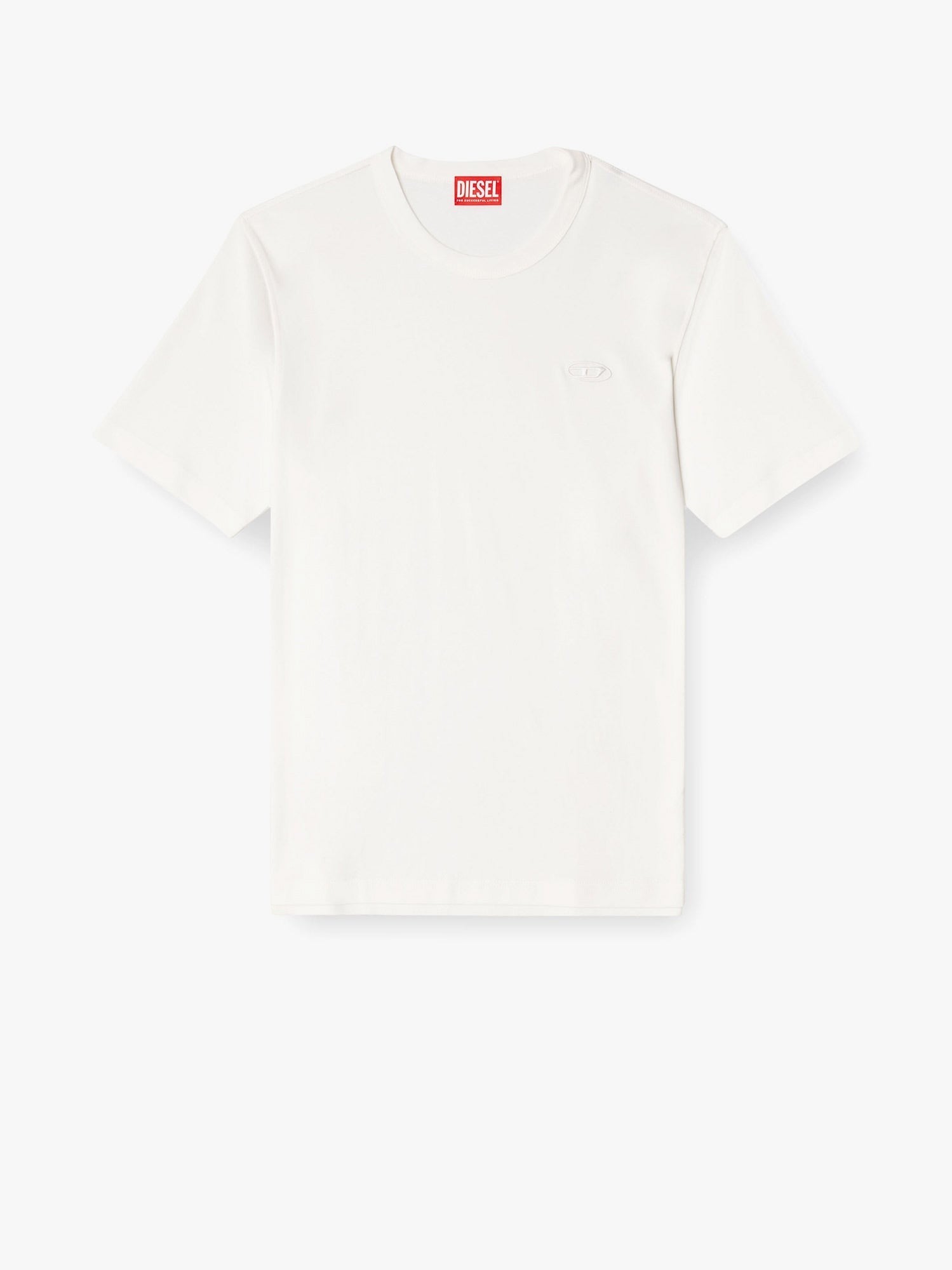 Diesel Tričko z biologické bavlny s předním logem oval-d