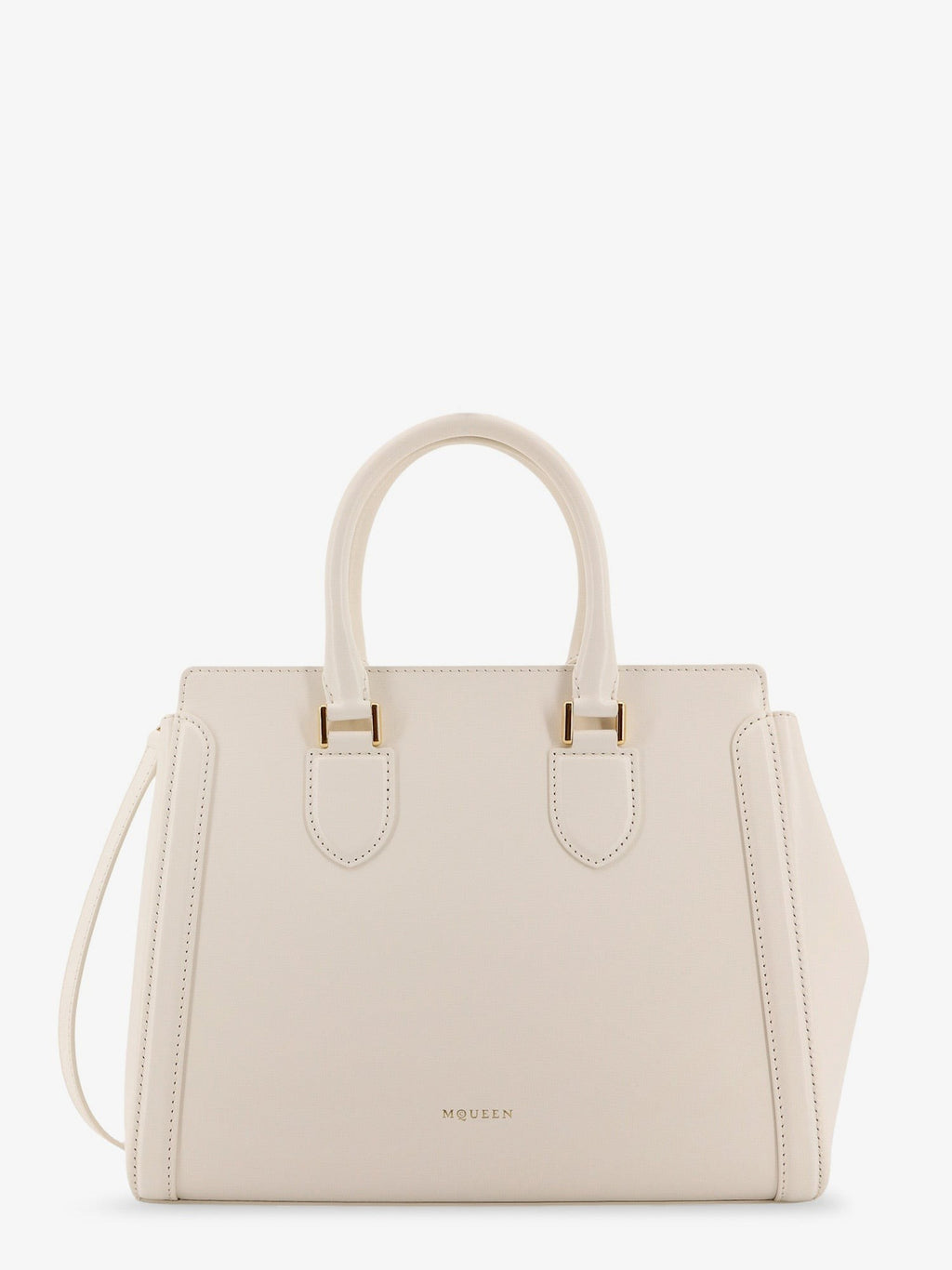 Alexander Mcqueen Birdee Große Schultertasche aus Leder
