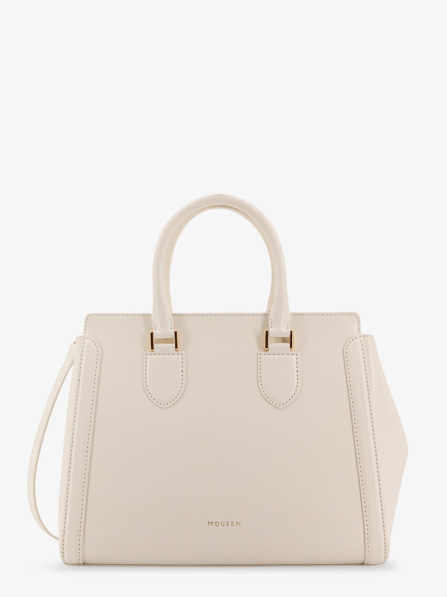 Alexander Mcqueen Birdee Große Schultertasche aus Leder