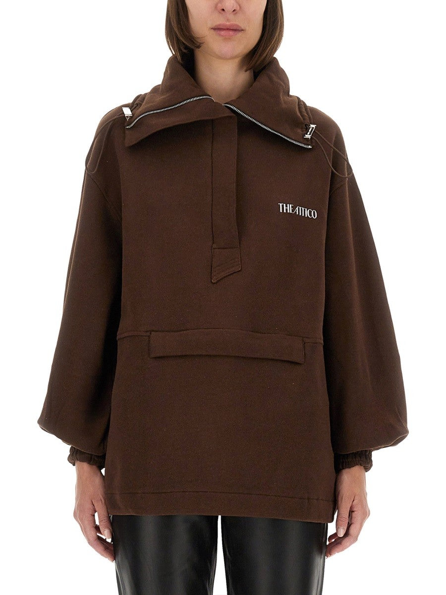 The Attico BLOUSON WITH LOGO