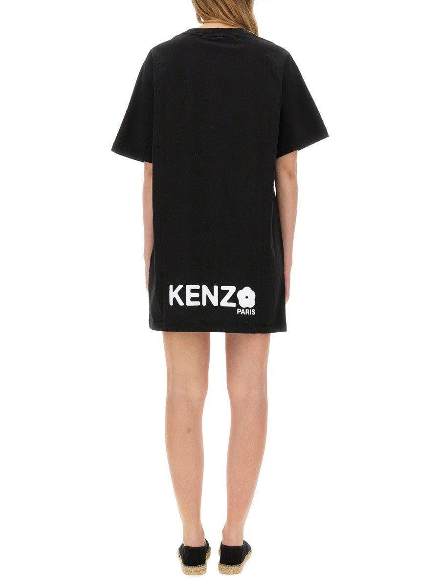 Kenzo 「BOKE FLOWER」シャツドレス