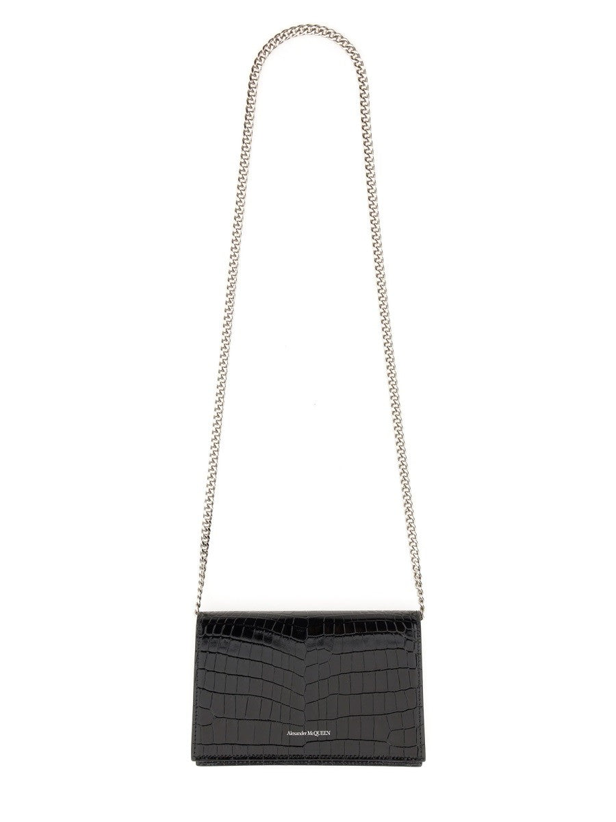 Alexander Mcqueen BORSA MINI SKULL
