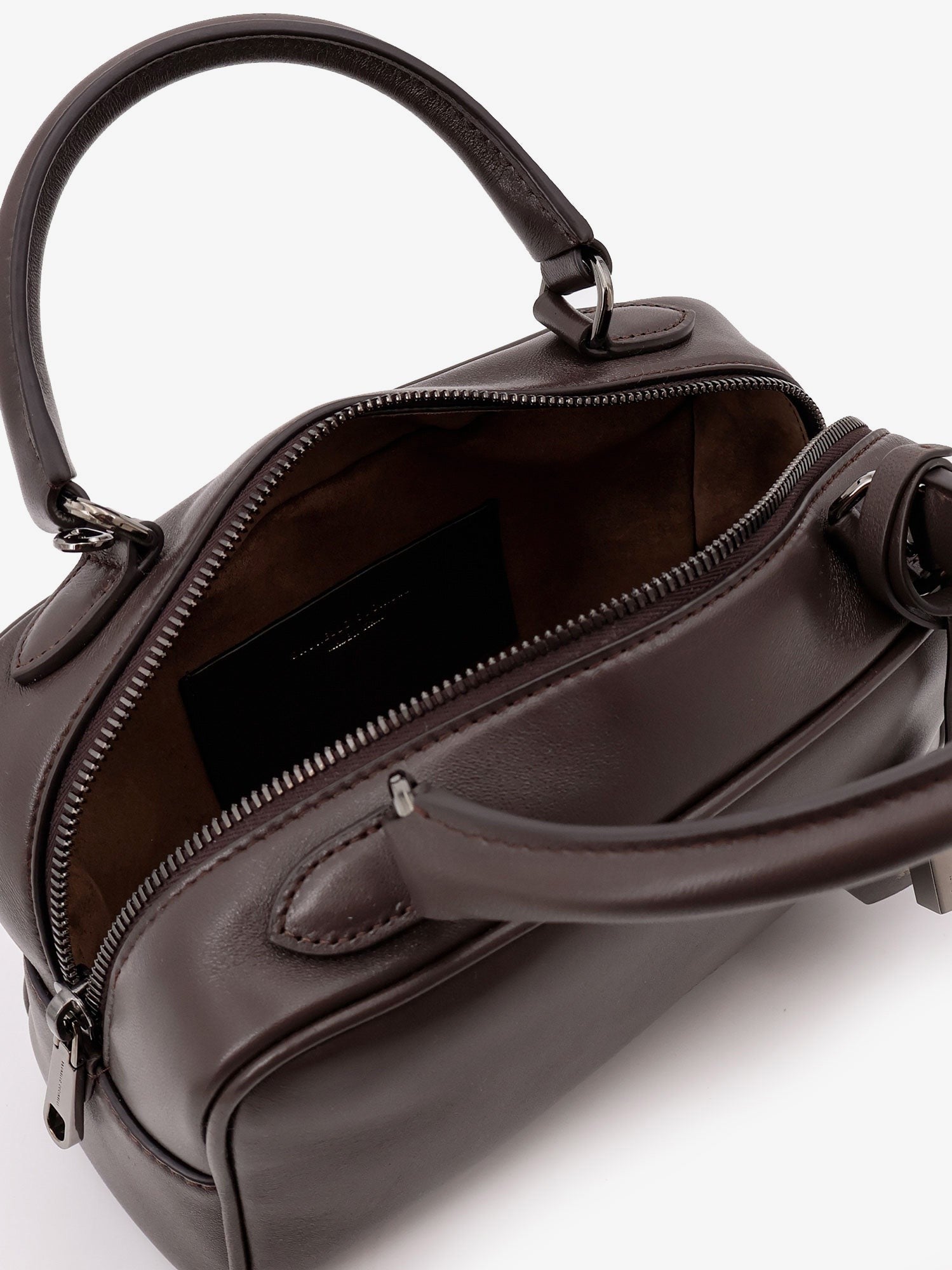 Brunello Cucinelli Boston Explorer Small leather shoulder bag
