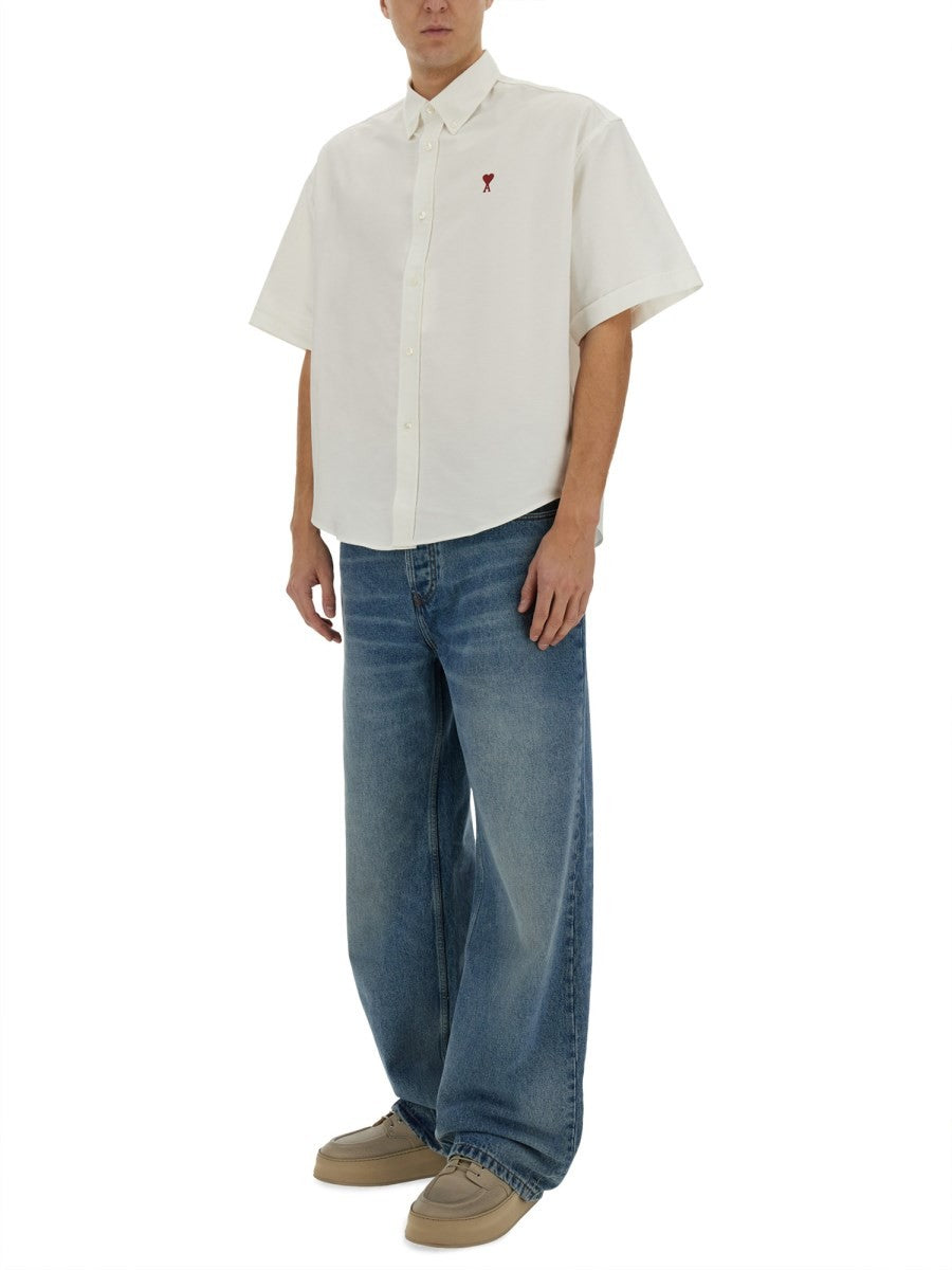 Ami Paris ボクシーフィットシャツ