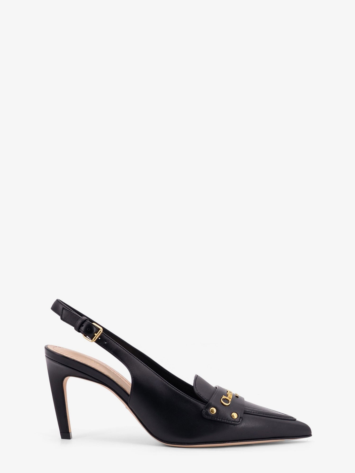 Dior Boy leather decolleté slingback