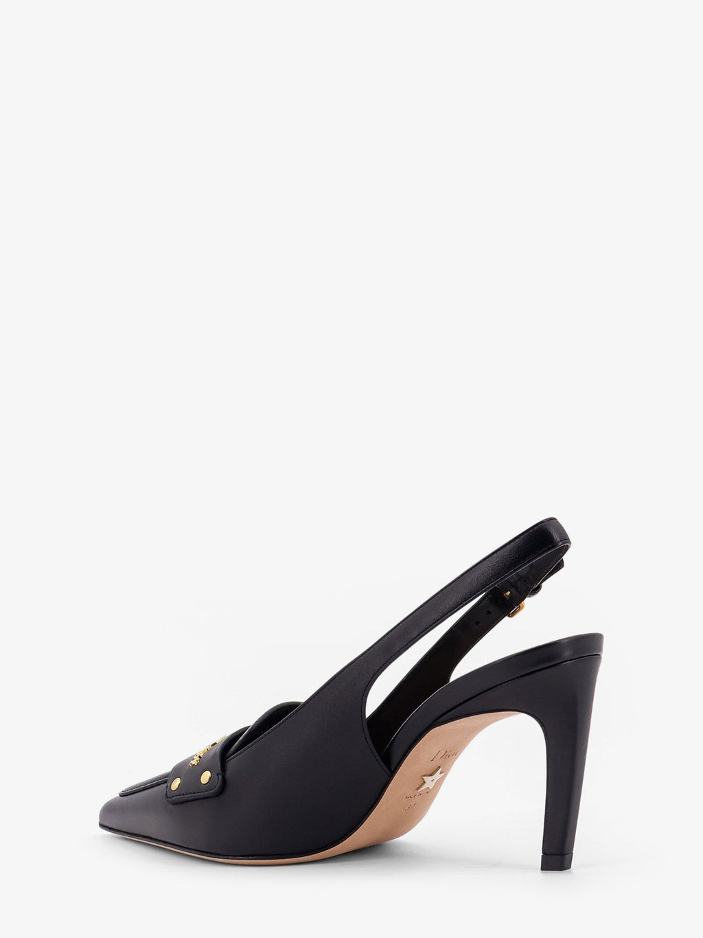 Dior Boy leather decolleté slingback